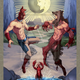 Illustration for article titled Beefcake superhero tarot card collection gives us the sexy Anakin we deserve
